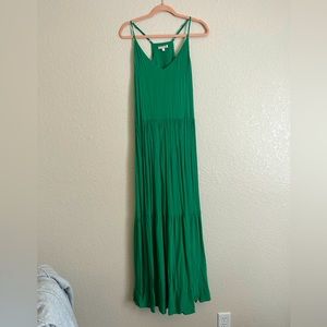 Gianni bini green maxi dress